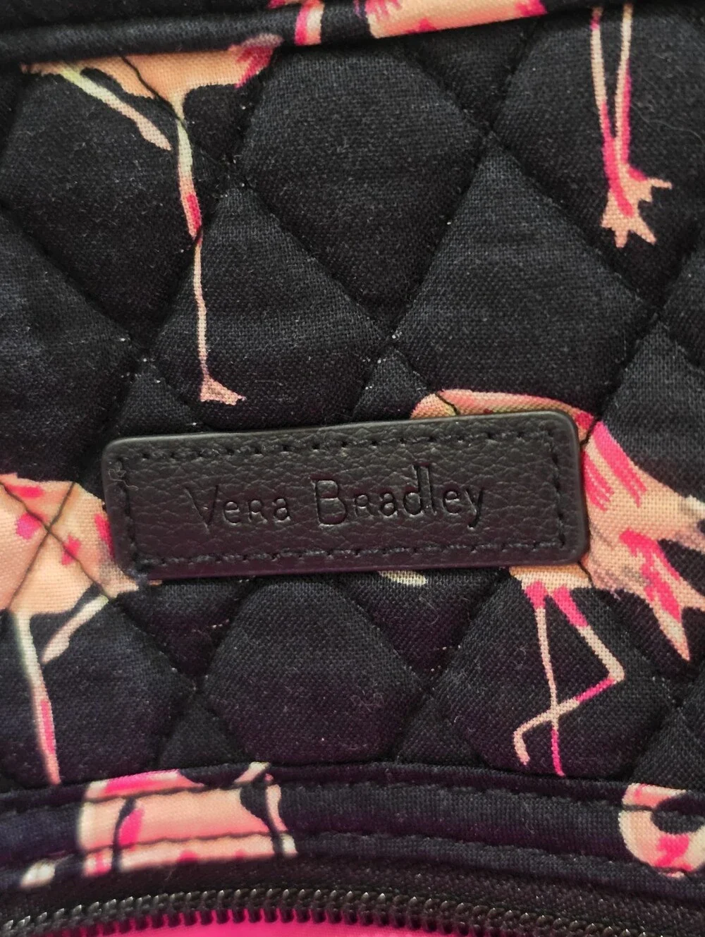 Vera Bradley Flamingo Fiesta Shoulder Strap Bag 16